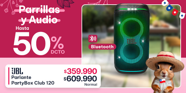 Audio / Parrillas hasta 50% descuento