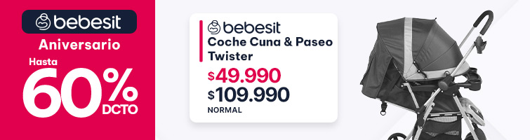 Aniversario Bebesit hasta 60% descuento.